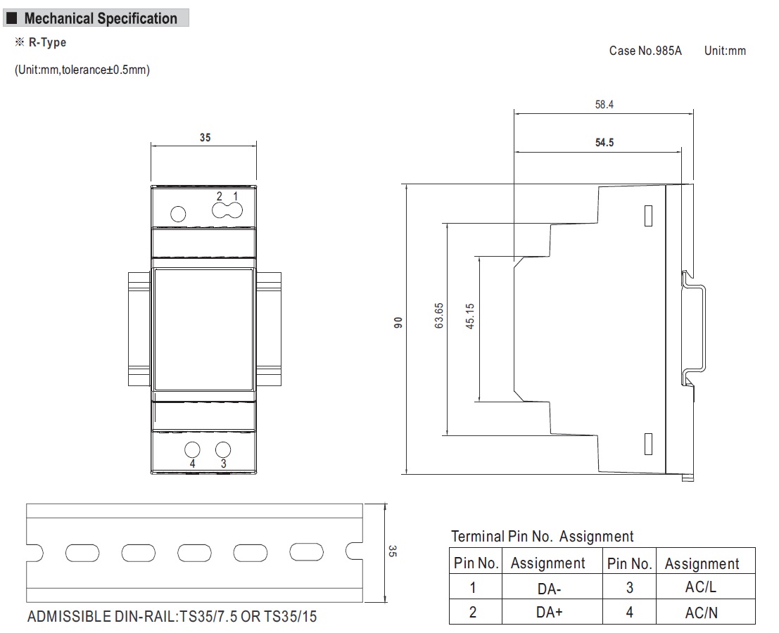 DALI-Bus Netzteil DLP-04