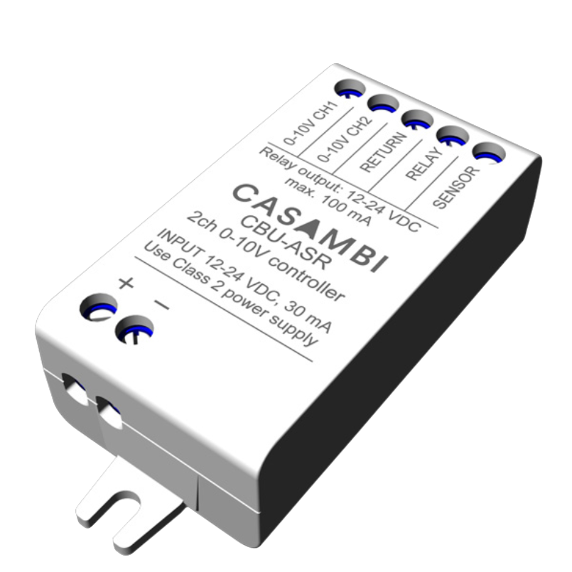 CBU-ASR 2x0-10V Controller CBU-ASR 2x0-10V Controller