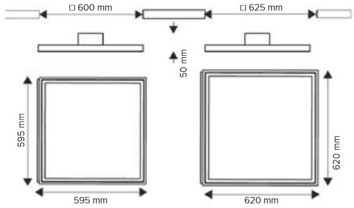K-AERA FLAT Abmessungen