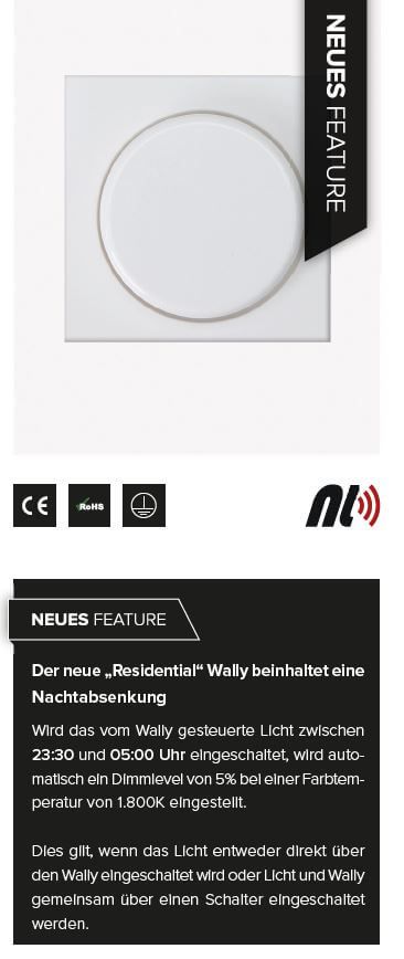 Features (NeoLink/ZigBee, Nachtabsenkung) Features (NeoLink/ZigBee, Nachtabsenkung)