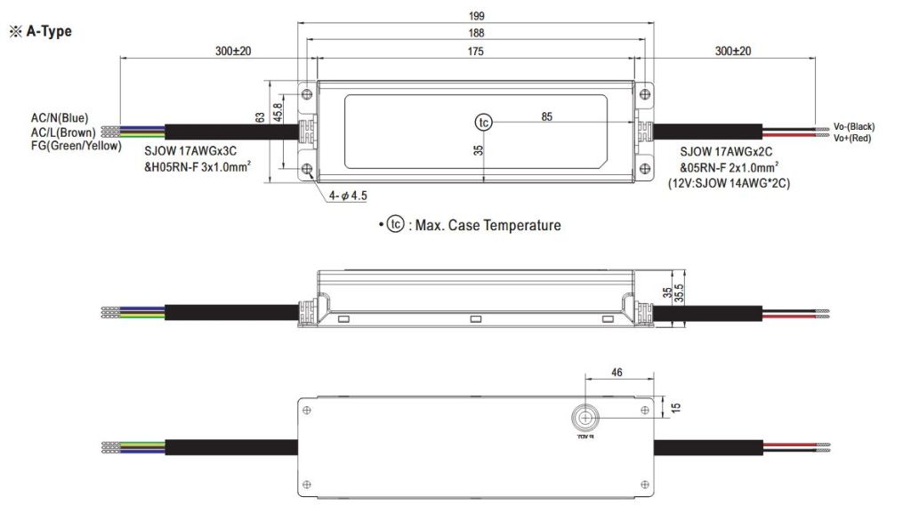 Meanwell XLG-200 power supply