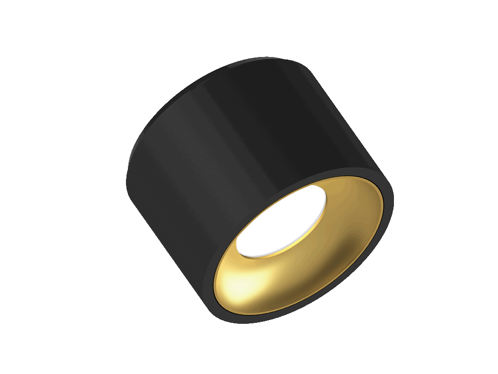 Picture - Fido CL 105D black gold.jpg Fido CL 105 HV-FD Aufbaustrahler