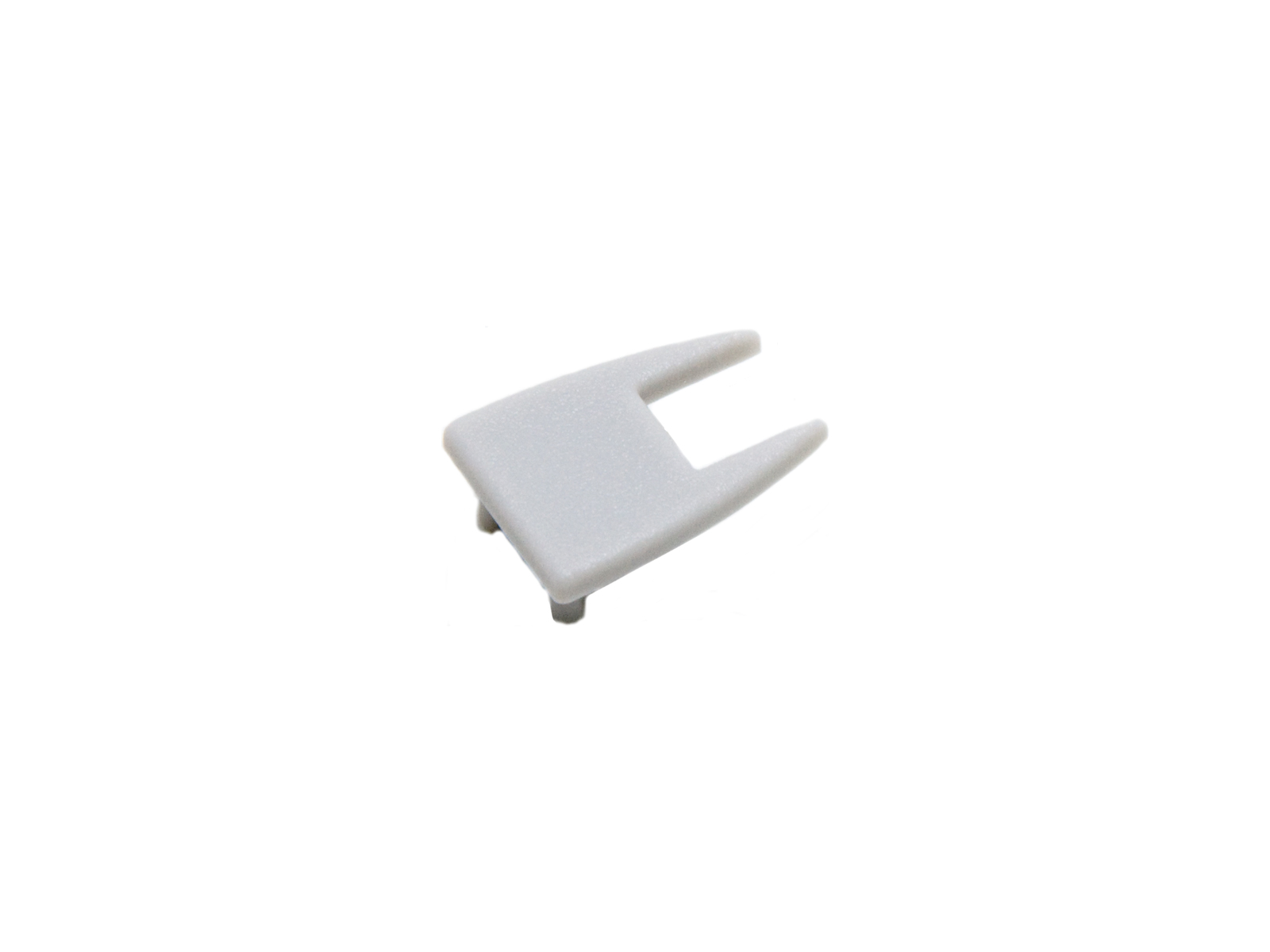 End cap LED aluminum glass edge profile AL-PU3 plastic 