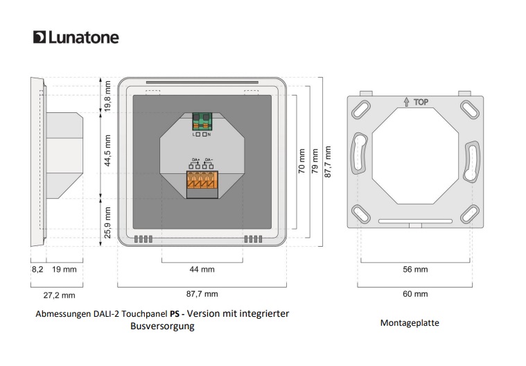 DALI-2 Touchpanel 24035410 DALI-2 Touchpanel 24035410