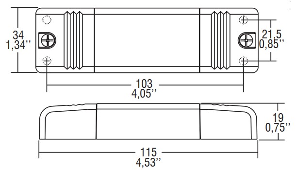 15W Maße