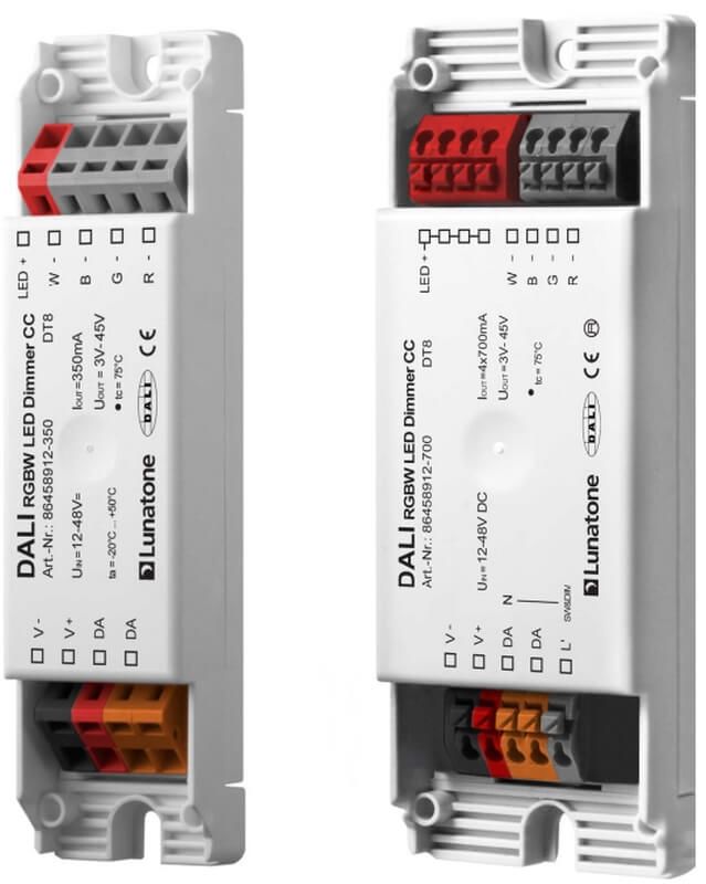Schaltbild Beispiel RGB/W Dimmer