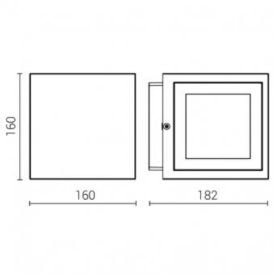 LED Wall light K3-Power LED Wall light K3-Power