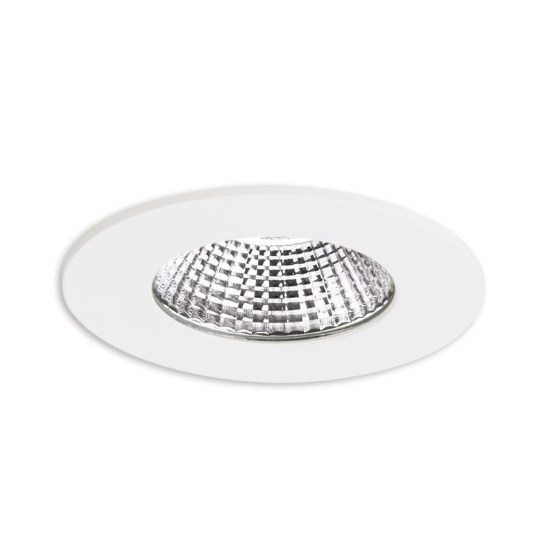 LED downlight IP65 6W COB, round rigid