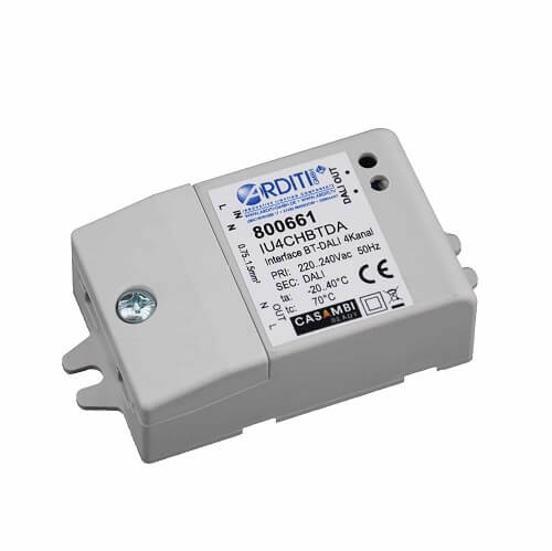 Casambi Dimmer Bluetooth DALI light control Class II