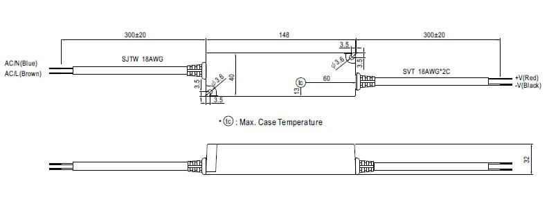 Mechanische Spezifikation LPF-16