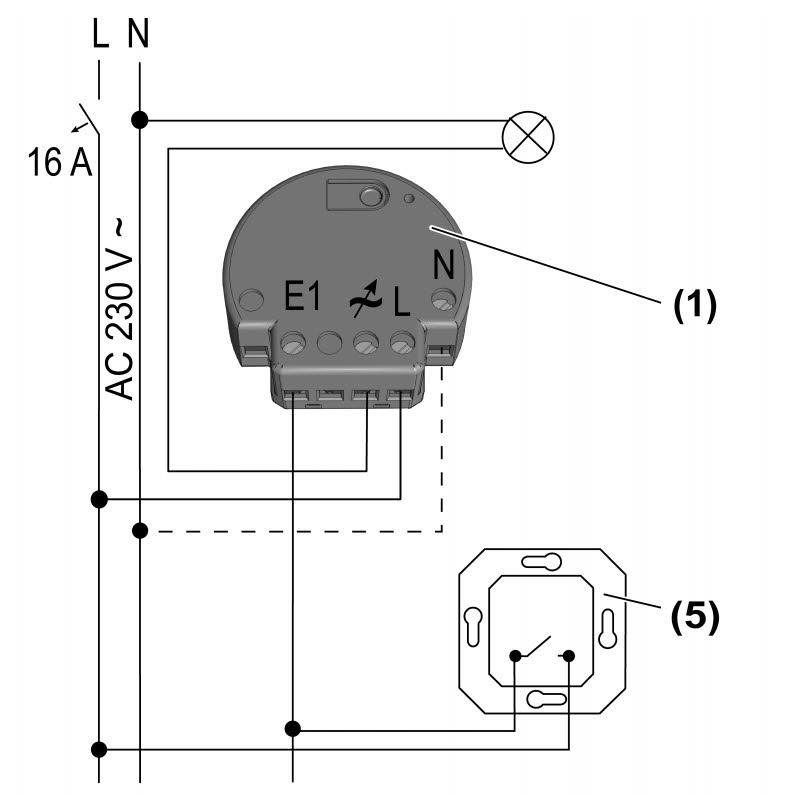 nexentro 57006000 Verdrahtung