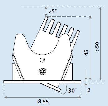 3012-2 Fluxe 50 Abmessungen