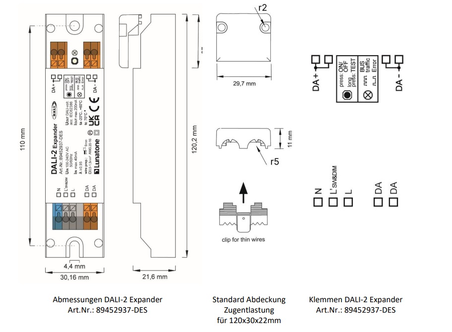 Abmessungen 89452937-DES