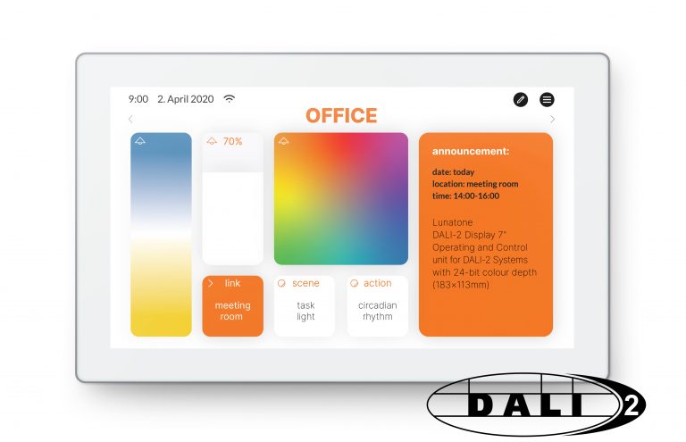DALI-2 7 Zoll Display