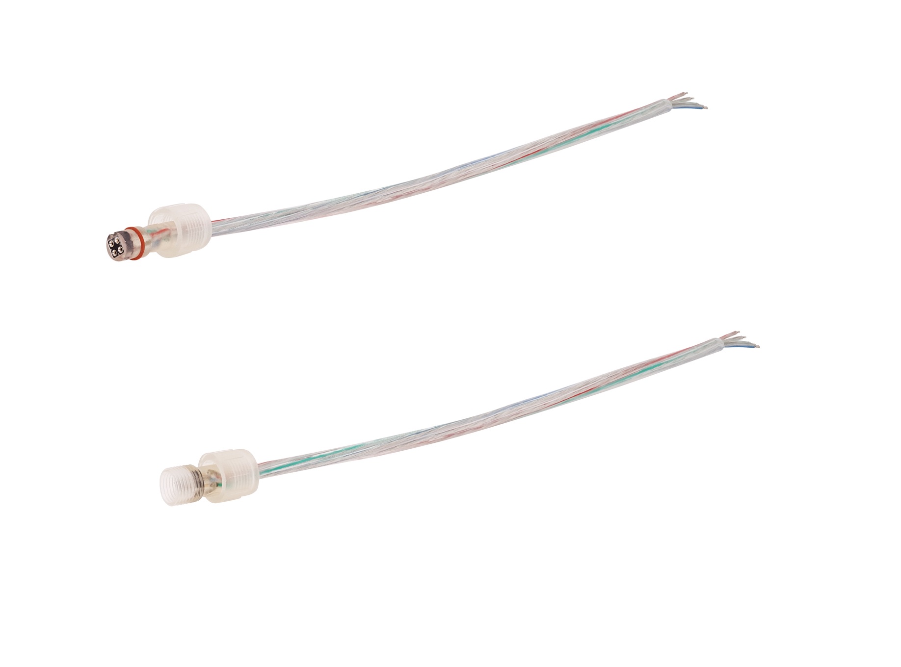 Supply cable RGB DC plug / socket open end outdoor 18 cm