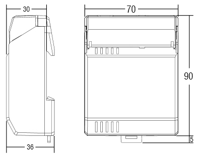 TCI Jolly DIN 32 LED Driver for Top Hat Rail TCI Jolly DIN 32 LED Driver for Top Hat Rail