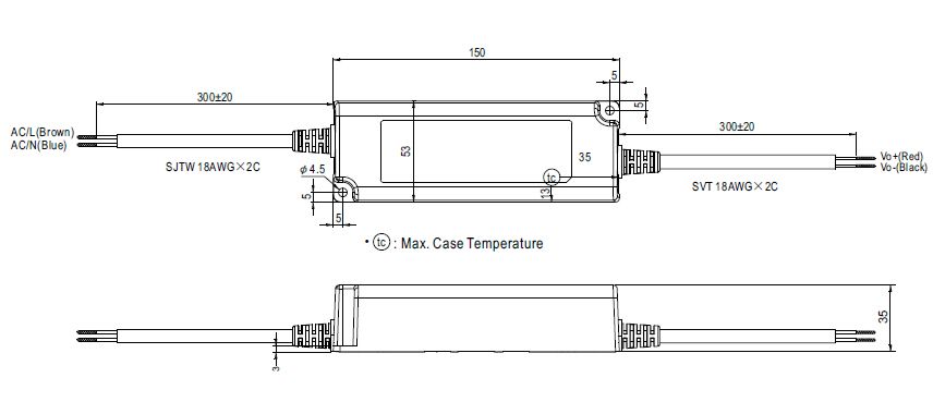 Mechanische Spezifikation NPF-60 Mechanische Spezifikation NPF-60