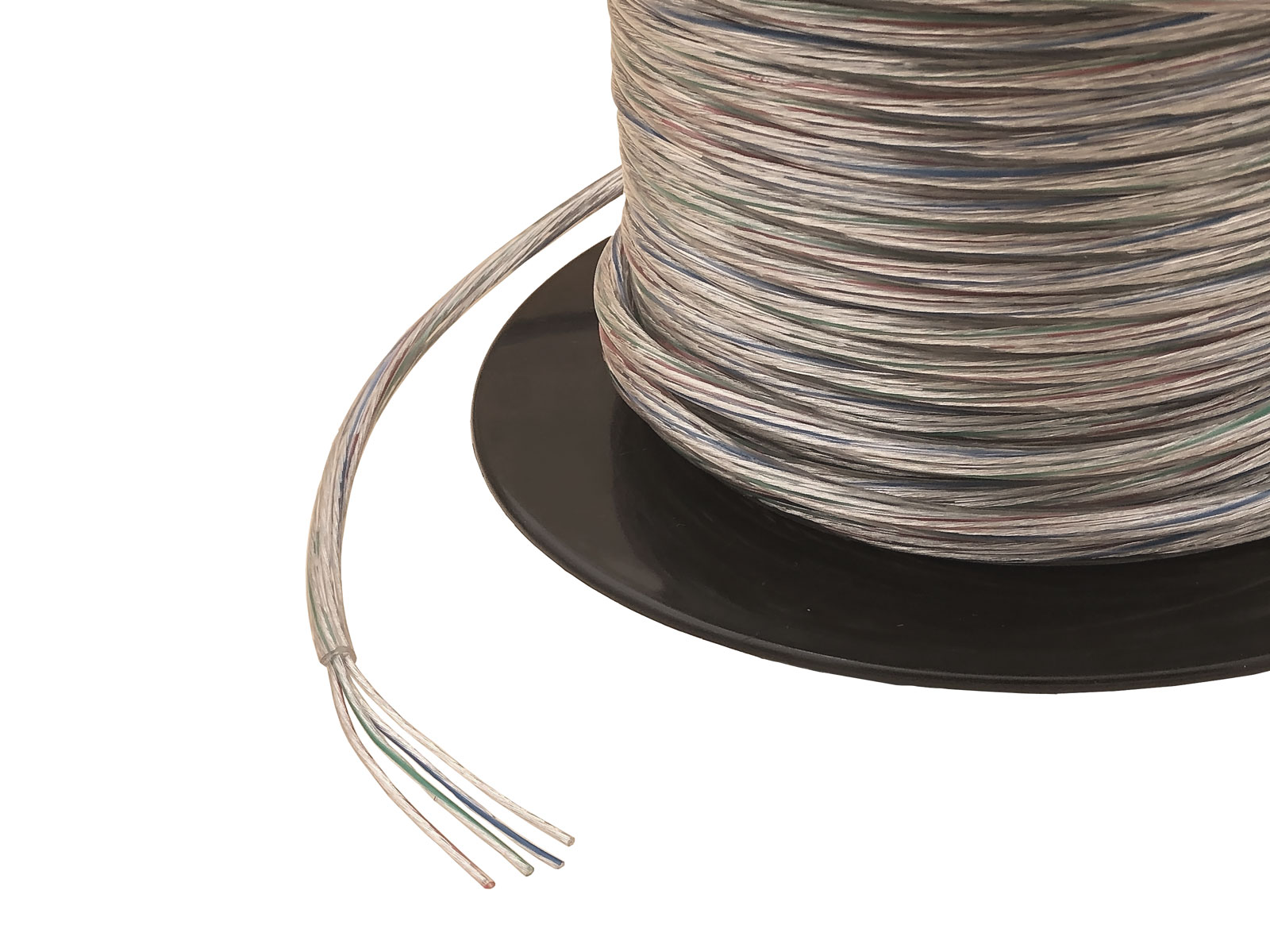 zub_2101602_4x035_transparent.jpg 1 m 4x 0.35mm² LED RGB cable 4-wire outdoor