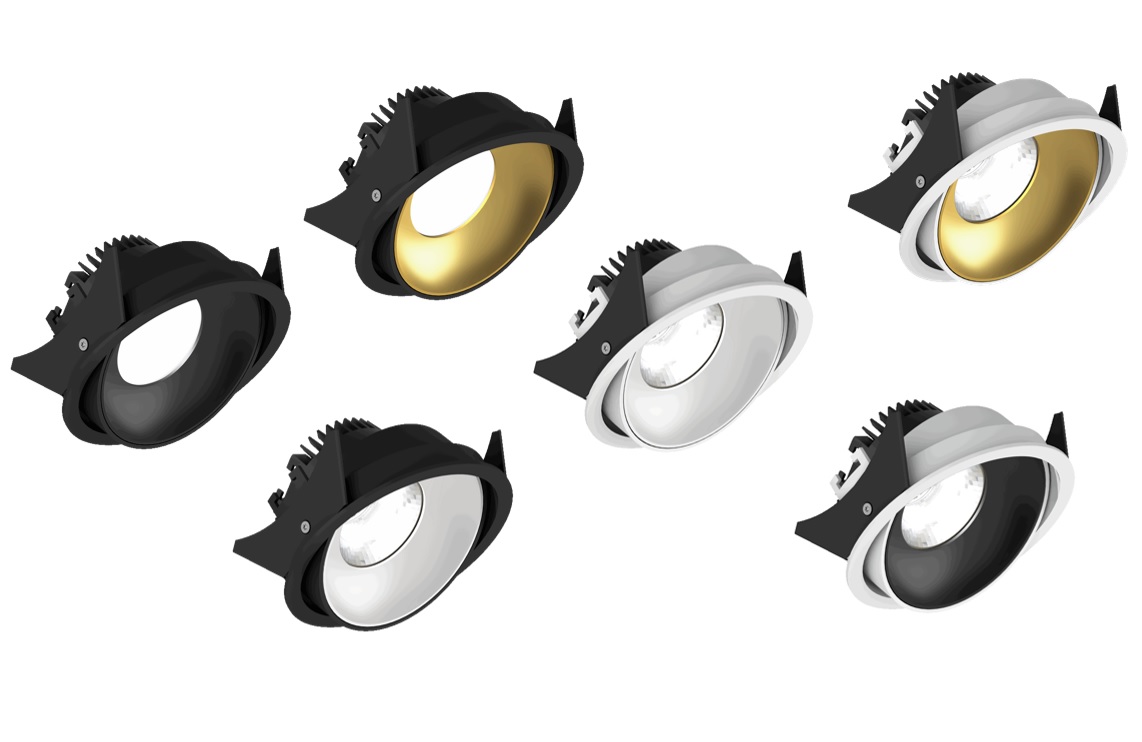 Illuxtron Fido 108 LV(-HE) Adjustable Farbübersicht Illuxtron Fido 108 HV-FD Betonfeder