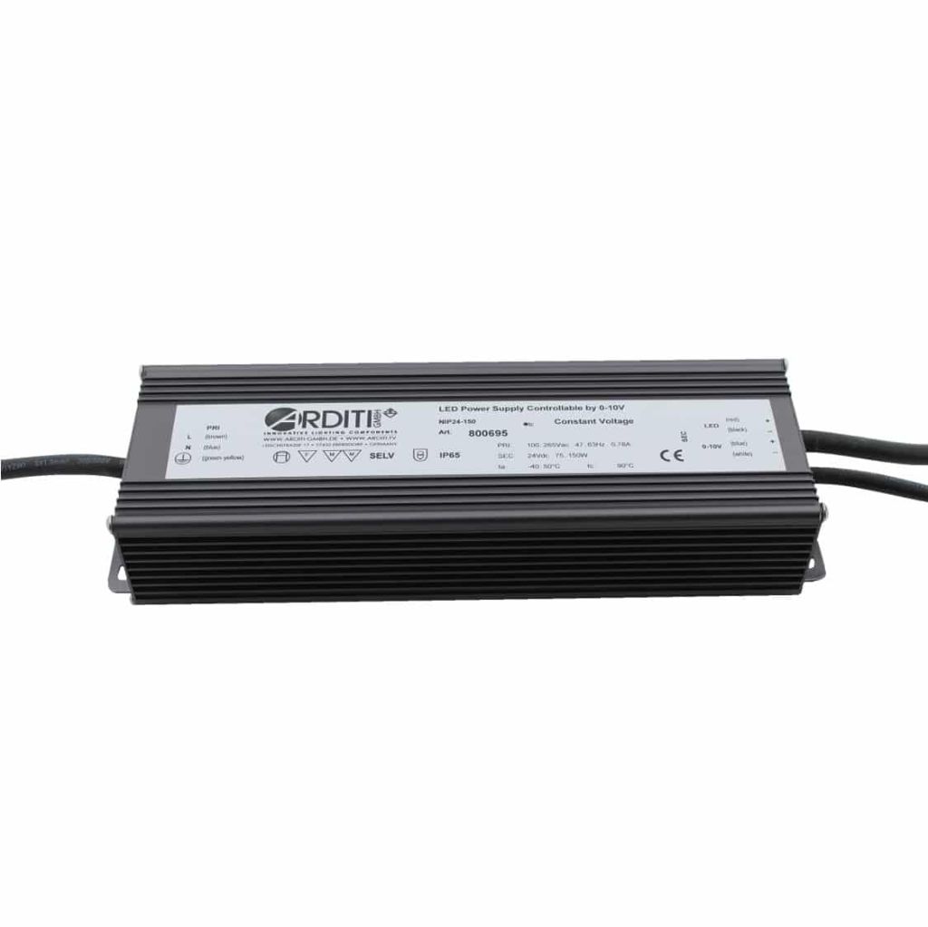 LED Power supply 60/100/150W 12V/24V controllable 0-10V LED Power supply 60/100/150W 12V/24V controllable 0-10V