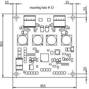 LED Treiber mit 4 Konstantstrom Ausgängen LED Treiber mit 4 Konstantstrom Ausgängen