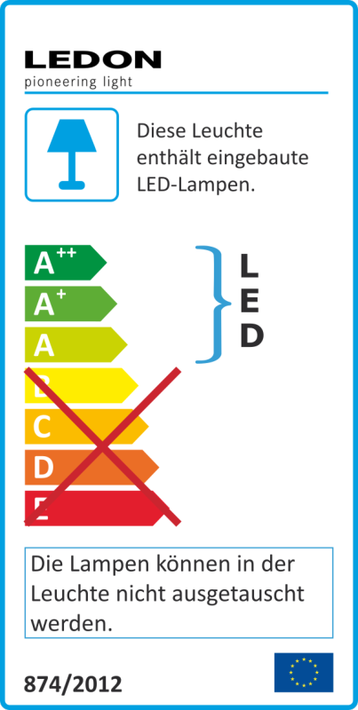 LEDON LLS-System label