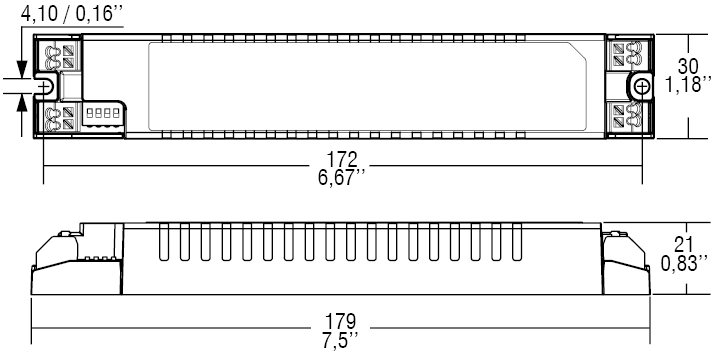 Aton dali flimmerfree 151370, 151372 BI