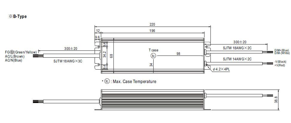 HLG-120 Schaltung B-Type HLG-120 Schaltung B-Type