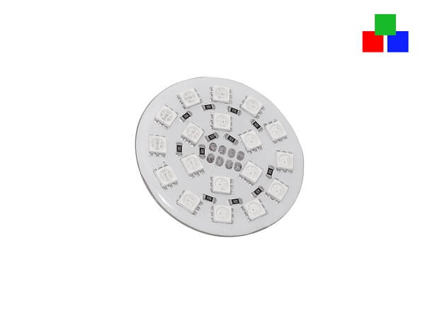 LED RGB Platine Deckeneinbau vergossen, IP65 - 1 LED RGB Platine vergossen