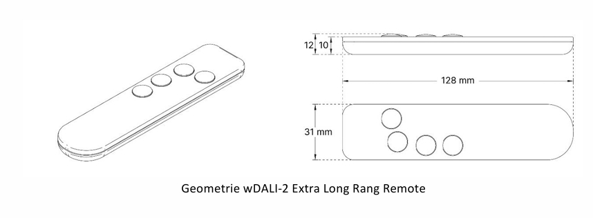 wDALI-2 Extra Long Range Remote Lunatone