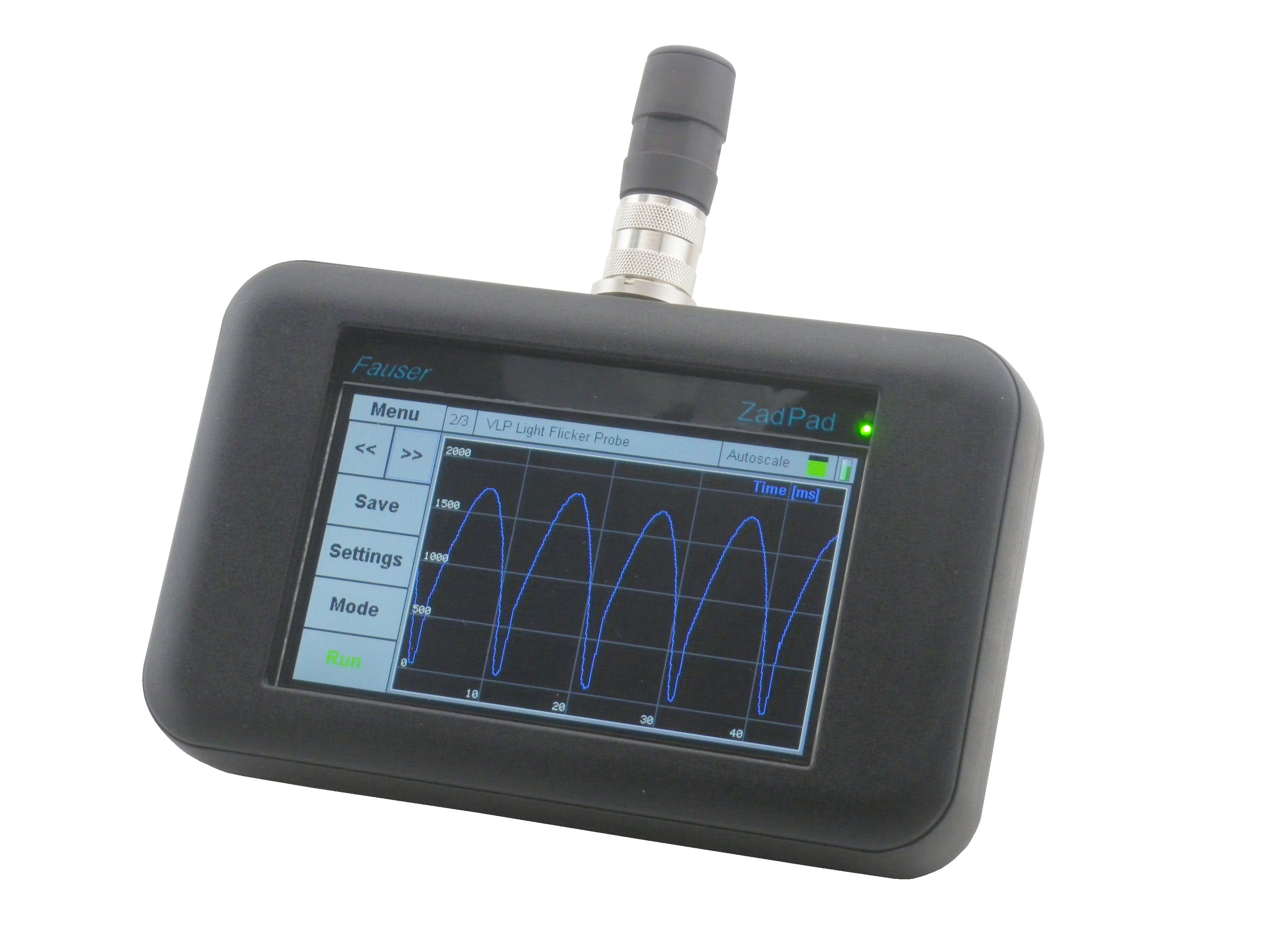 Flicker Zeitbereichsdarstellung