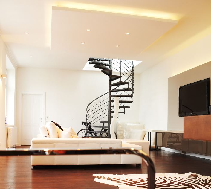 Deckenleuchte Inszenierung