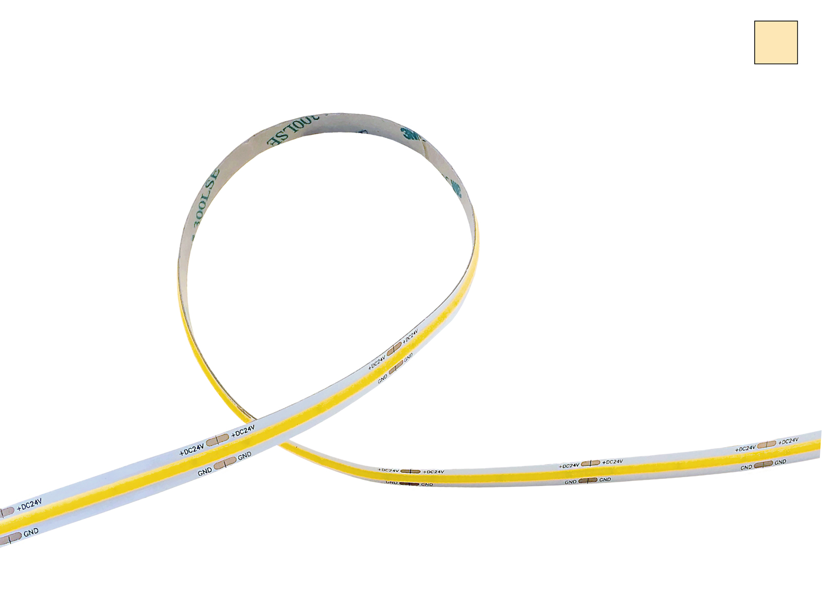 COB LED Stripe 24V 10W/m 528LEDs/m COB LED Band 24Vdc 10W/m 320LEDs/m