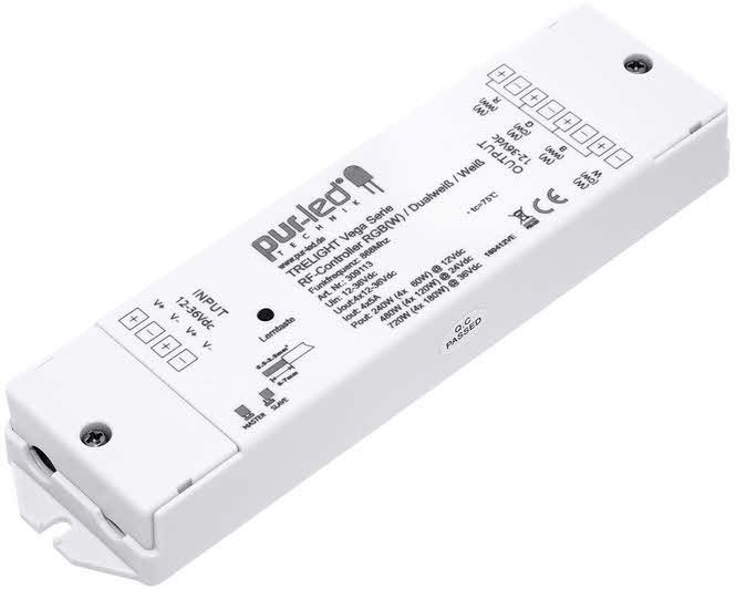 LED TRELIGHT Vega Wireless Controller RGBW 4x5A