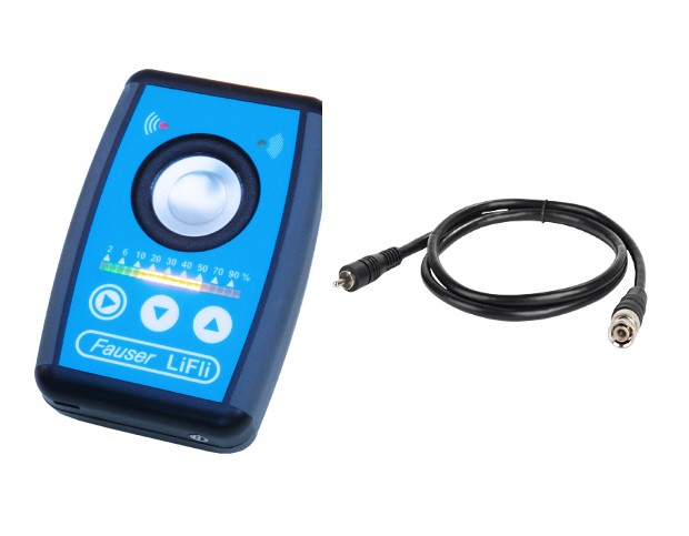 Light flicker measurement device with LiFli