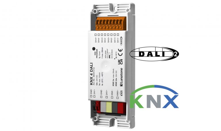 KNX4DALI Interface Geräteeinbau