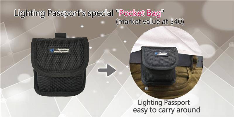 Lighting Passport Pocket Bag