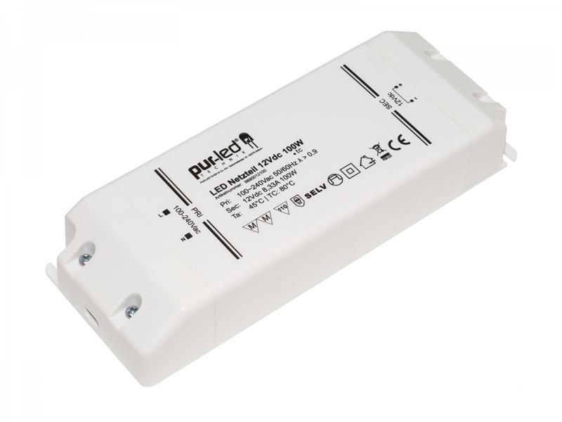 LED-Netzteil 100W IP20 LED Power supply 100W IP20