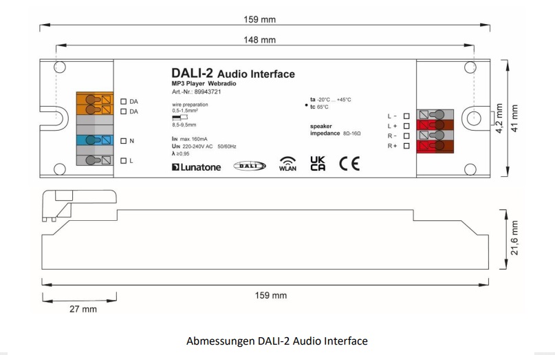 DALI-2 Audio Interface