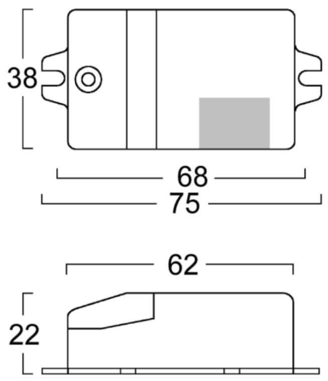 Bluetooth Dimmer abmessungen
