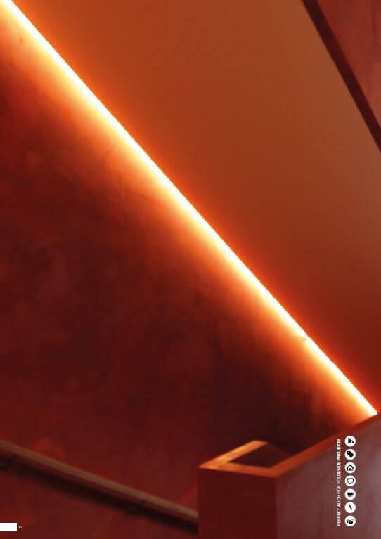 PI-LED Leisten Anwendung