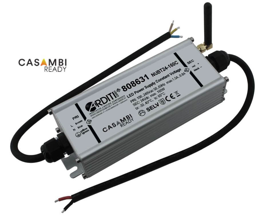 Netzgerät Casambi Konstantspannung 24V, mit integrierter Antenne