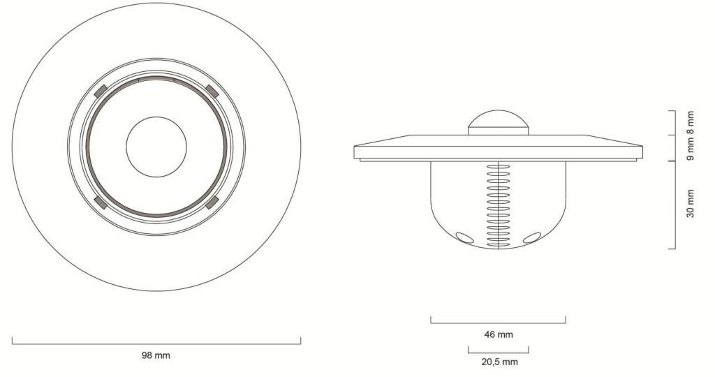 86458621 abmessung platzbedarf