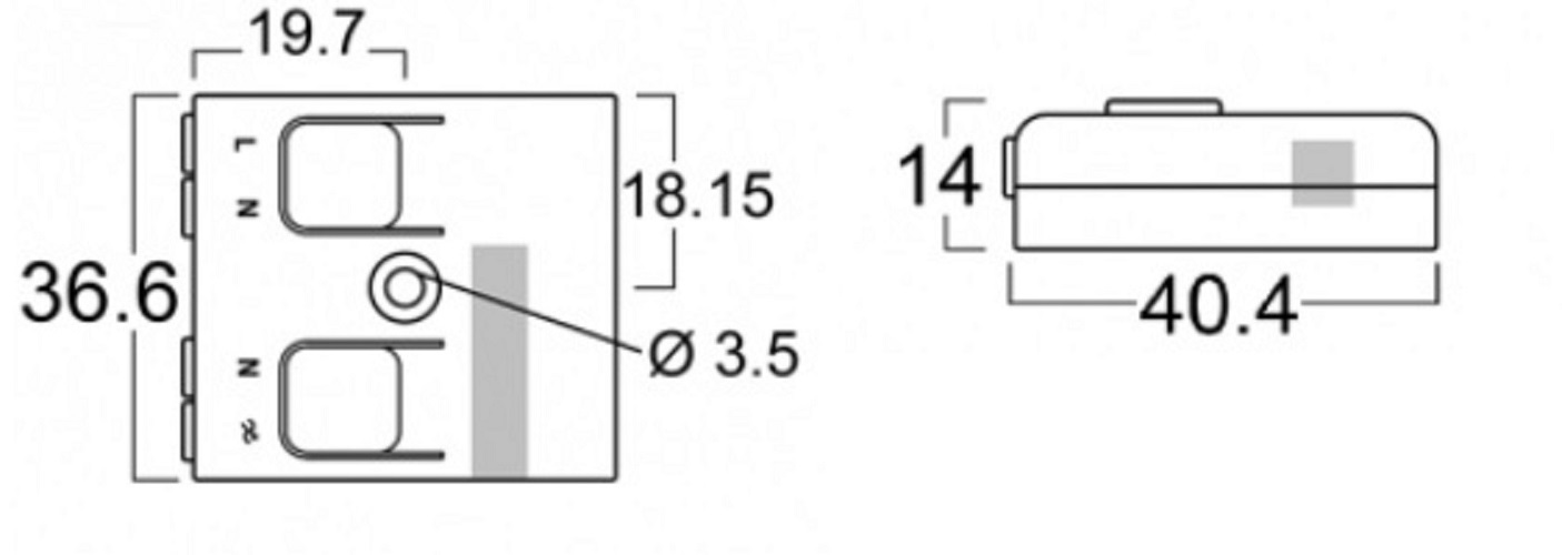 Abmessungen Casambi