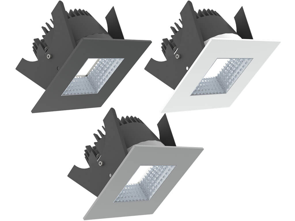 LED downlight for special requirements