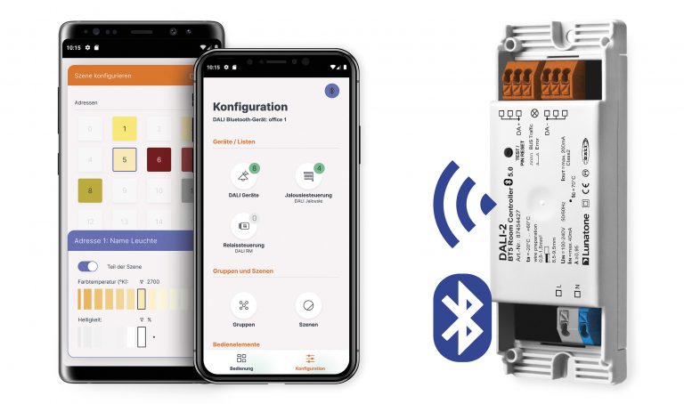 87454427-DALI-2-BT5-Room-Controller-und-Smartphone-App-1-768x454 Lunatone 87454427
