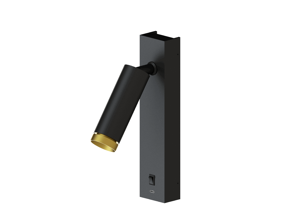Illuxtron Pointer Spot verstellbare Wandleuchte