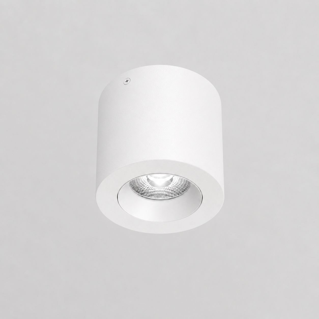 Weiße KITEO K-Colump 100 LED-Aufbauleuchte