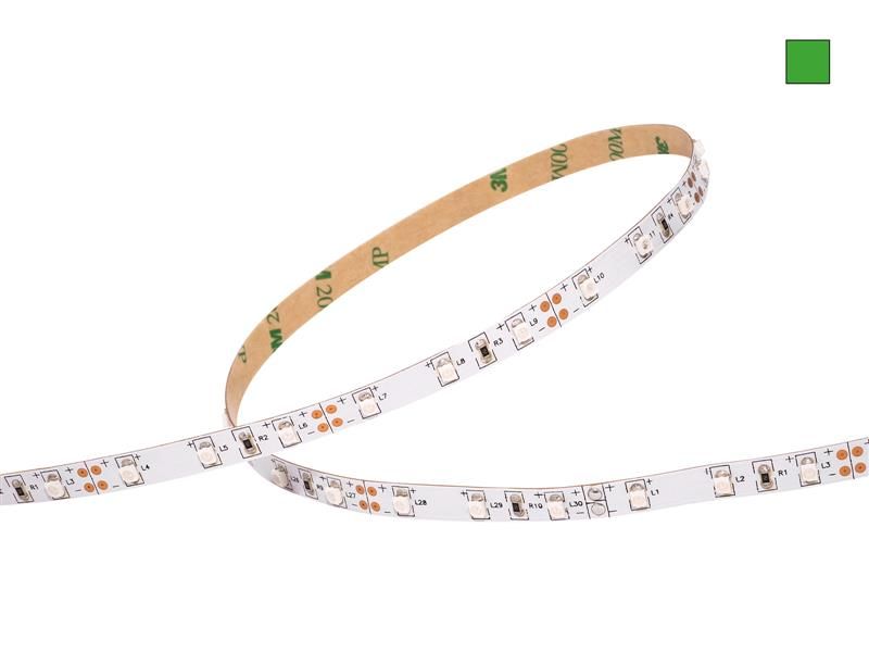 LED Leisten 12V flexibel in Grün Flexible LED strips 12V colored 60LEDs/m 5m