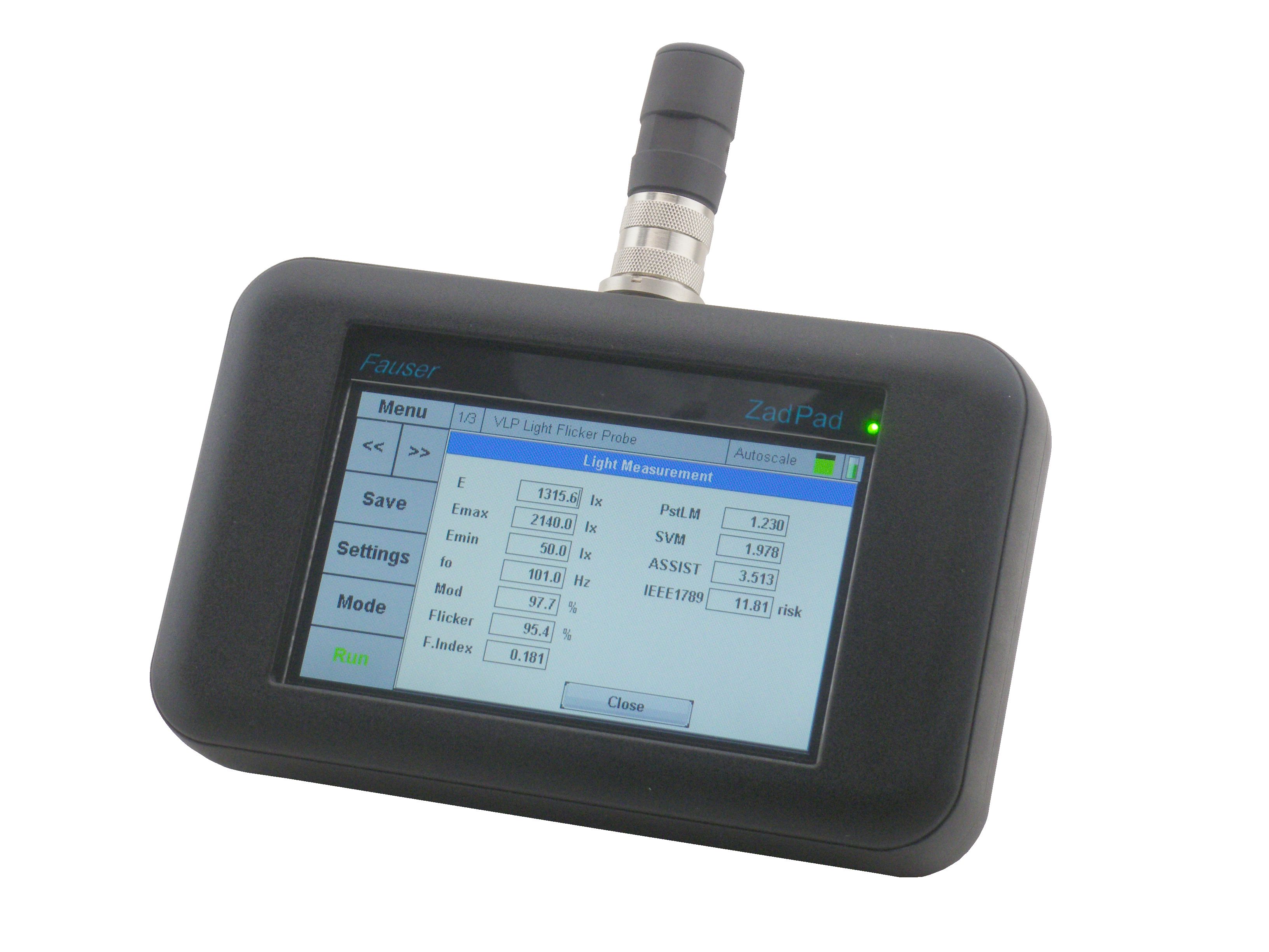 SVM Meter Wertedarstellung (Baugleich Gossen Mavopad)